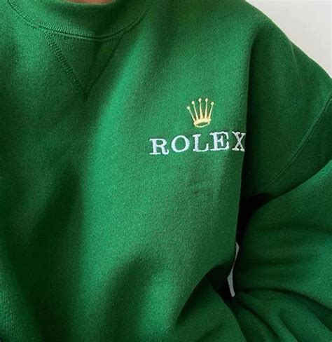 rolex hoodie green|rolex sweatshirts for men.